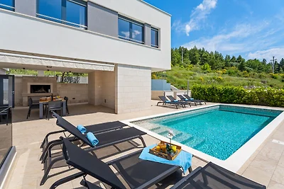 Villa Ivan,Meerblick,Pool,max.10P.