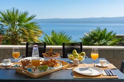 piscina Villa Allegra, vista sul mare, 8 pers