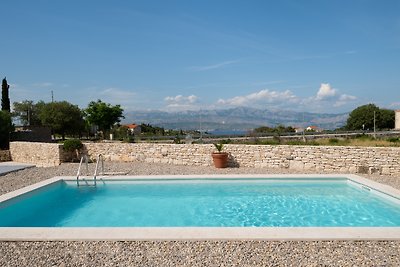 NEW! Stone Villa Olim Civitas with 3 bedrooms, private pool, and sea views