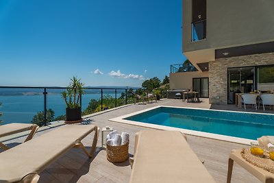 Villa Matea mit pool und Meerblick