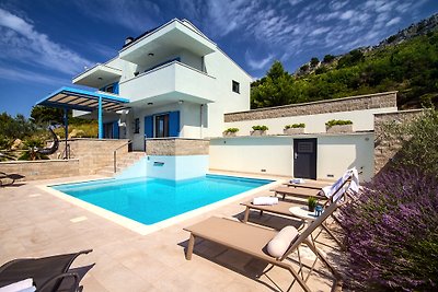 piscine Villa ALLEGRA, vue mer, 8 pers