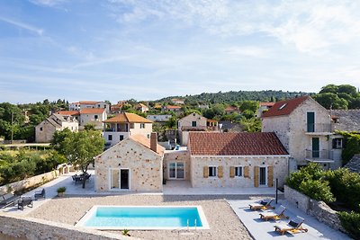 NEW! Stone Villa Olim Civitas with 3 bedrooms, private pool, and sea views