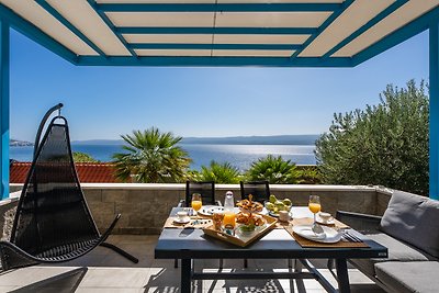 piscina Villa Allegra, vista sul mare, 8 pers