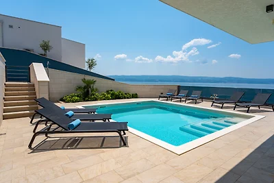 Villa Petra,Meerblick,Pool,max.10P.