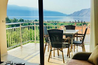 Vista fantastica e bell'atmosfera.