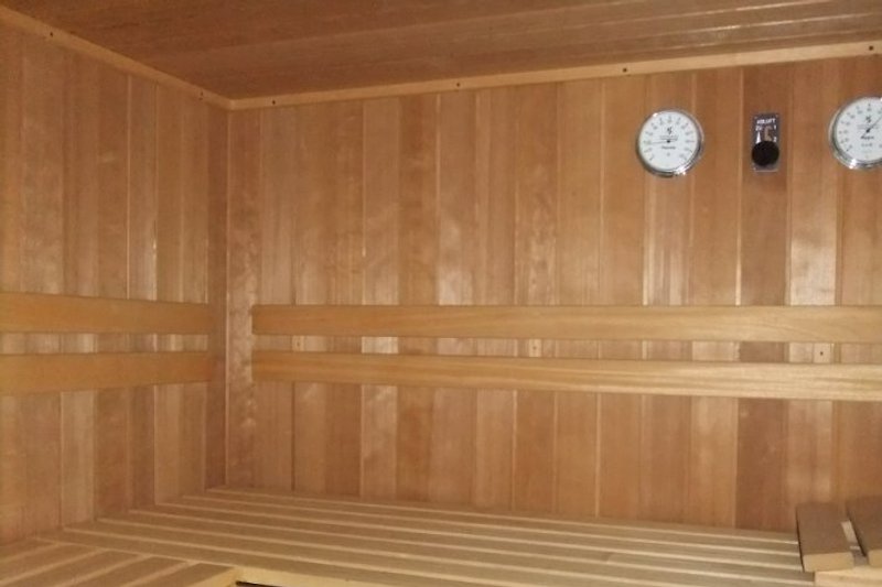 Sauna im Keller