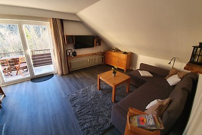 Holiday flat with forest view