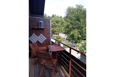 Holiday flat with forest view