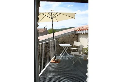 Les Volets Blancs, mit Dachterrasse