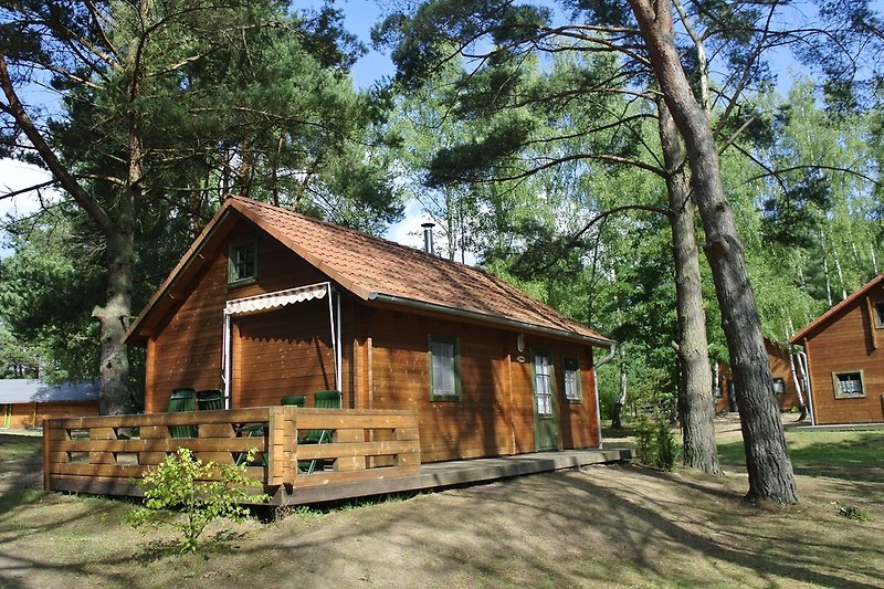 Ferienhaus &quot;A&quot; mit Boot am See in Himmelpfort Firma Himmlisch