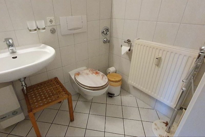 Badezimmer Teilansicht, Toilette