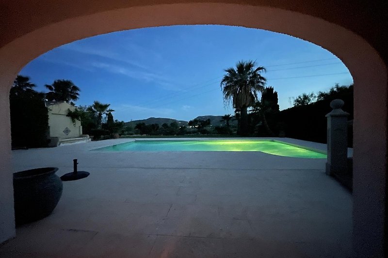 Pool mit Beleuchtung Casa Burro