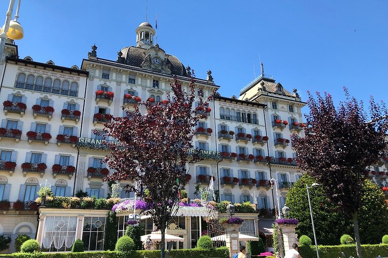 Promenade und Grand Hotels in Stresa