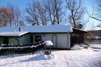 Landhaus am Teich Ferienhaus türkis