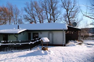 Landhaus am Teich Ferienhaus türkis