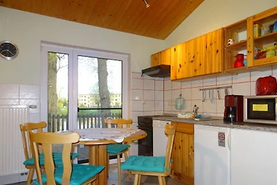Landhaus am Teich Ferienhaus türkis