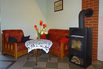Landhaus am Teich Ferienhaus türkis