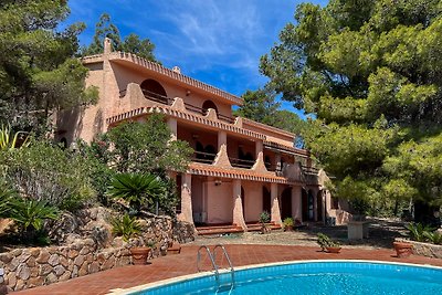 VILLA PANORAMA - Pool und Meerblick