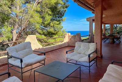 VILLA PANORAMA - Pool und Meerblick