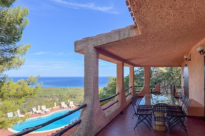 VILLA PANORAMA - Pool und Meerblick