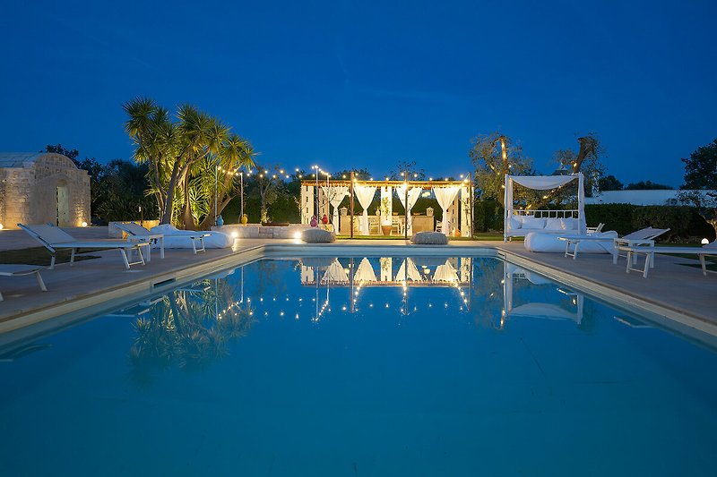 Trulli Le Pupe - Outdoor spaces for evenings under the stars
