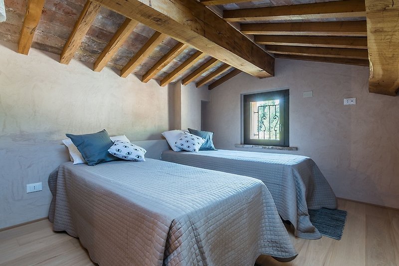 Villa del Duca - Doppelzimmer mit Einzelbetten