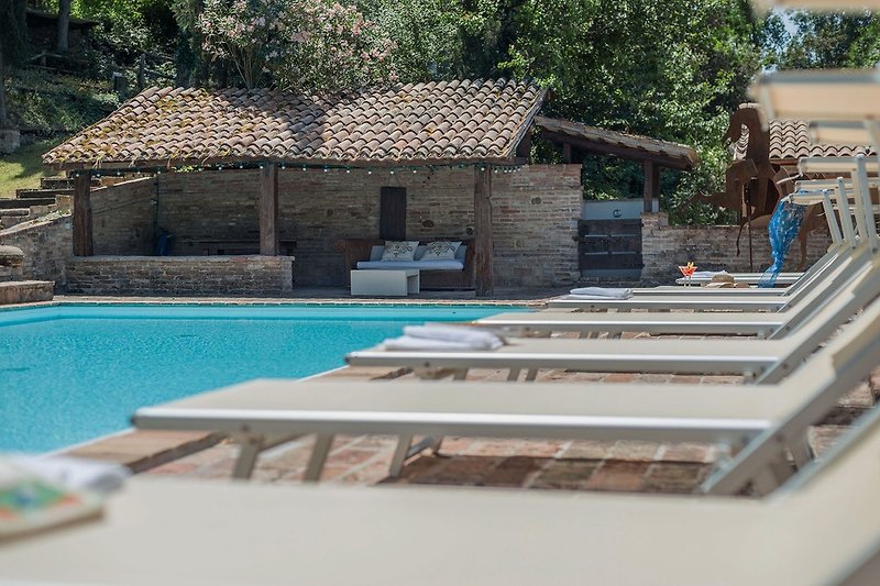 Villa Cavalli - ausgestatteter Pool (14x7)