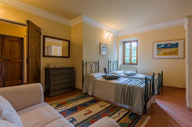 Villa Petroia - Twin bedroom