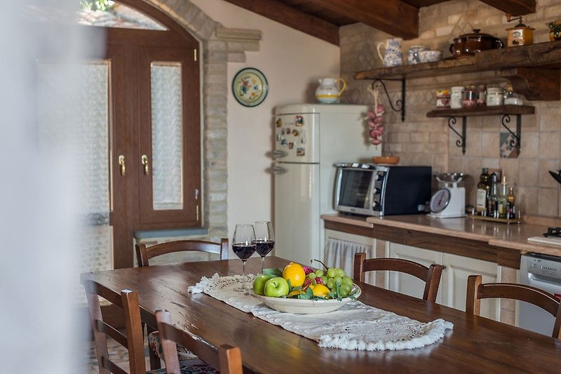 Villa Doriana - ausgestattete Küche