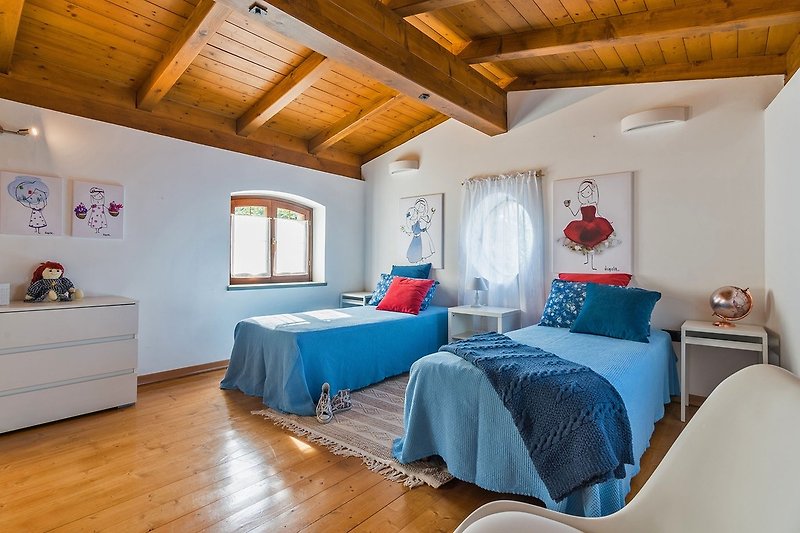 Villa Durante - Twin-Betten im Zwischengeschoss