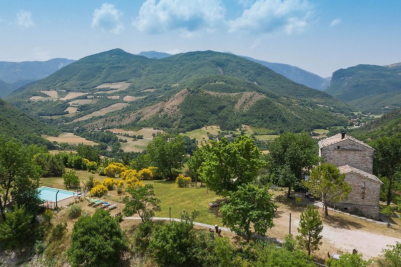 Villa la Torre - Villa seen from above