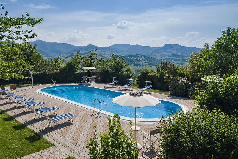 Villa Amata – Villa mit Panoramablick über die Hügel