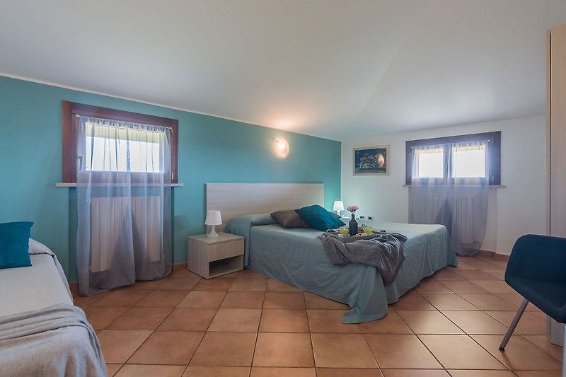 Villa Candelara – Doppelzimmer mit Einzelbett