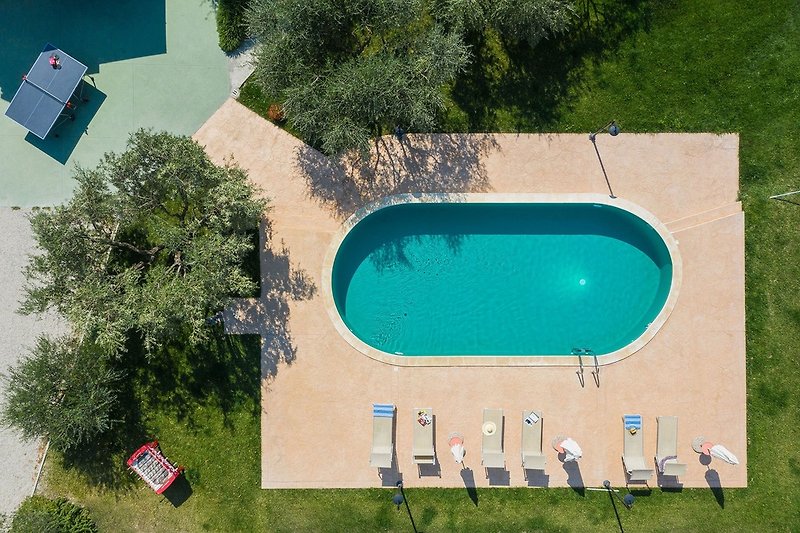 Villa Rosa: Pool 11 x 5,50 - Tiefe 1,55