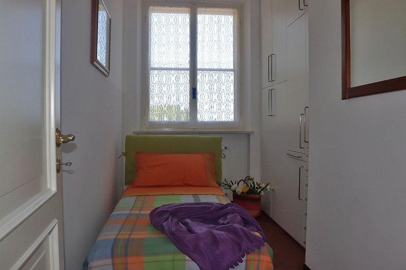 Villa Luisa-Schlafzimmer mit Einzelbett