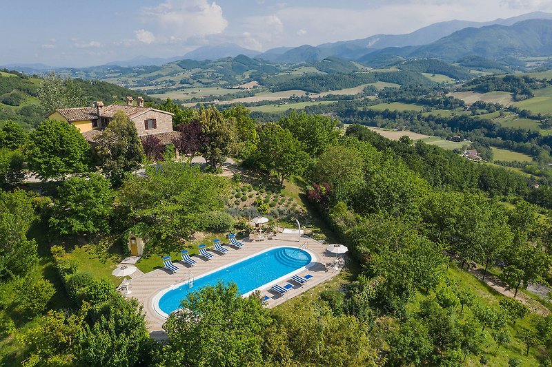 Villa Amata – Villa mit Pool inmitten der Natur