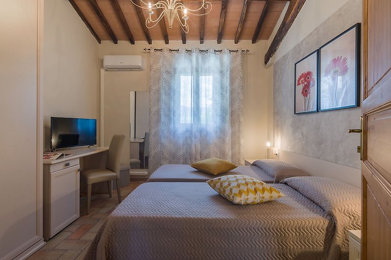 Casale Andrea – Schlafzimmer mit Einzelbetten