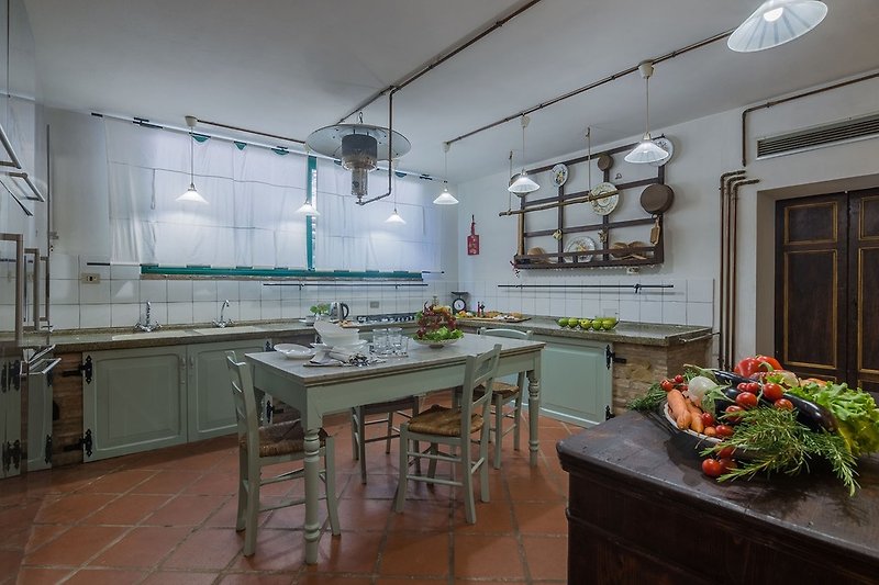 Villa Cavalli - ausgestattete Küche