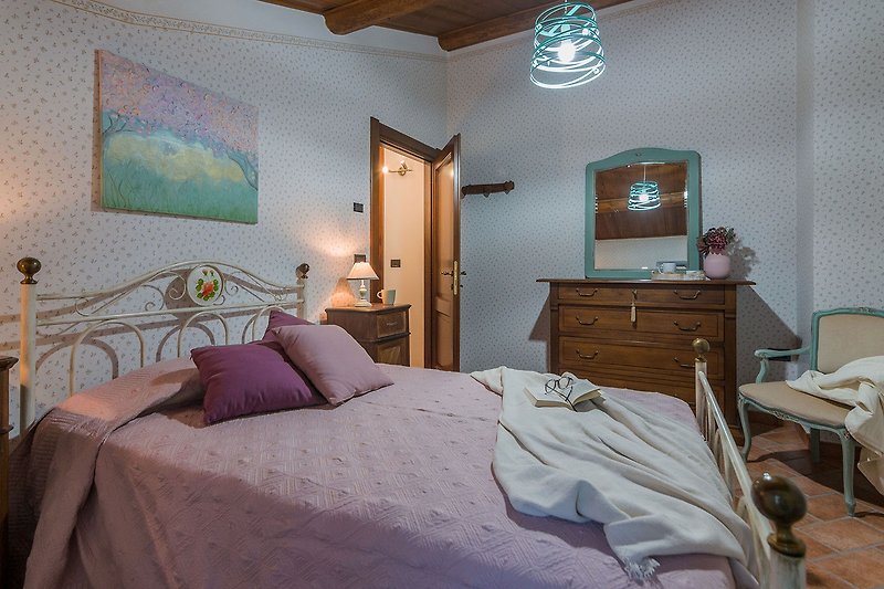 Villa Durante - Schlafzimmer mit Doppelbett