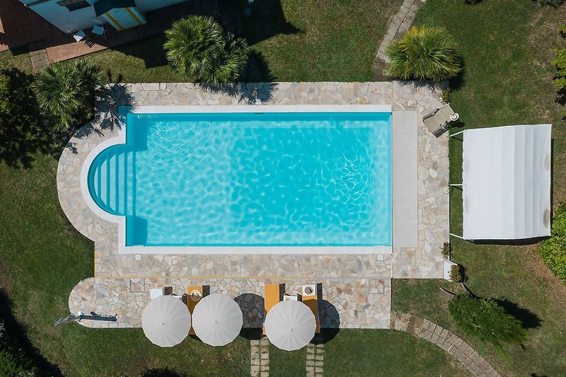 Villa La Capuccina - ausgestatteter Pool (12x5,5)