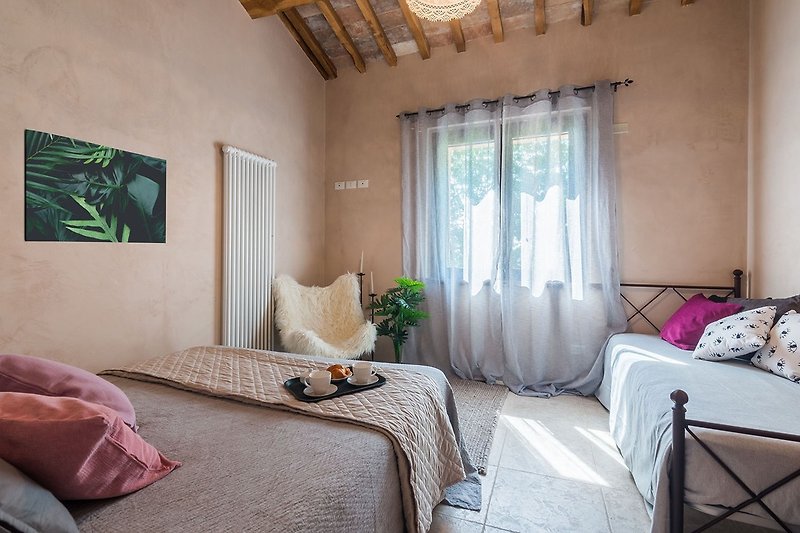 Villa del Duca - double room with extra bed