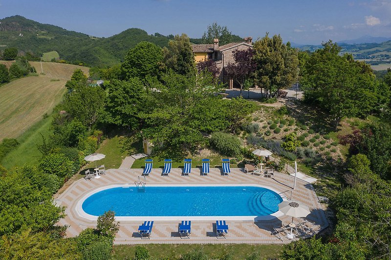 Villa Amata – Villa mit Pool inmitten der Natur