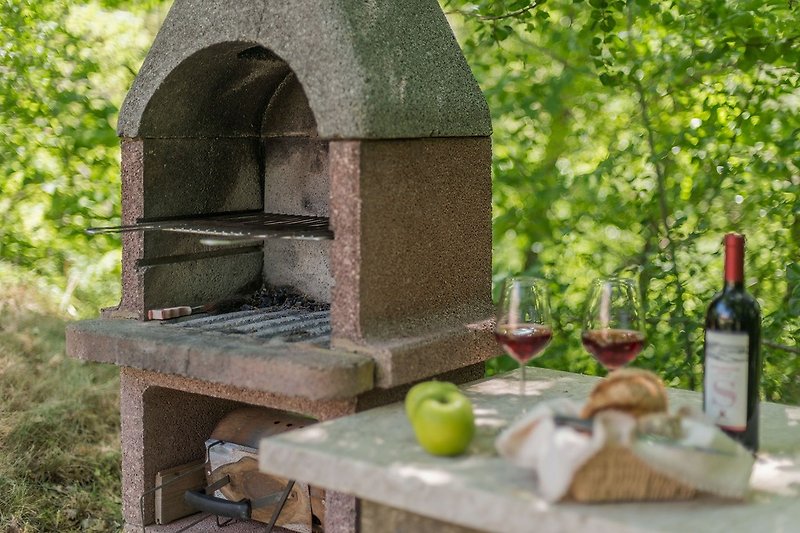 Villa Petra - barbecue for outdoor moments of pleasure