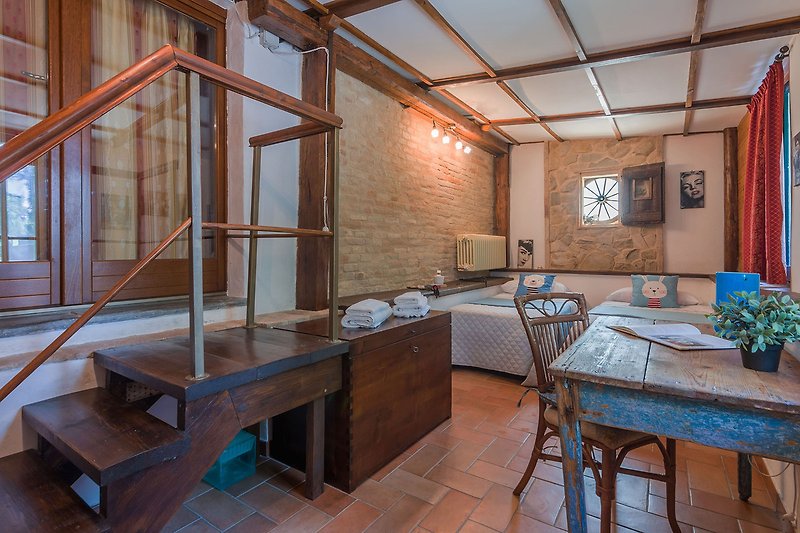 Casa Infinito – Schlafzimmer mit zwei Einzelbetten