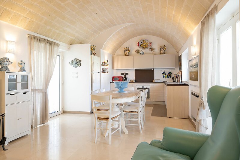 Trulli Le Pupe - Equipped kitchen