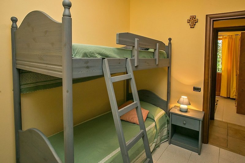 Casa Betty - Bedroom with bunk beds