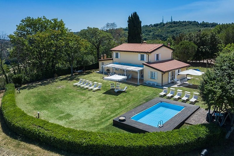 Villa Selene - Private Villa mit Pool und Meerblick in Pesaro