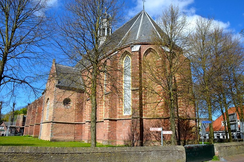 Ruïnekerk in Bergen