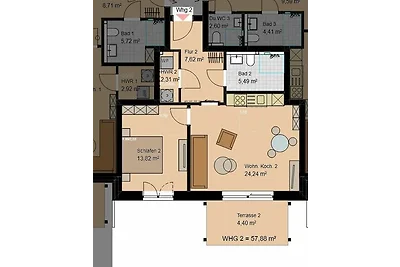 2120 - Gode Ström Quartiere "Twee" -...