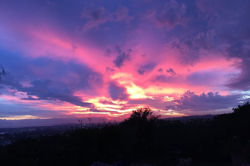 Sonnenuntergang in SA